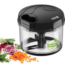  The LIFETIME Vegetable & Onion Cutter is a 1L fruit chopper that is manual and BPA-free. It is a black, multifunctional chopper that can be used to cut onions, garlic, and other vegetables. The product is categorized as a slicer.
