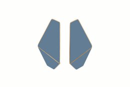 Earrings Folded Slim