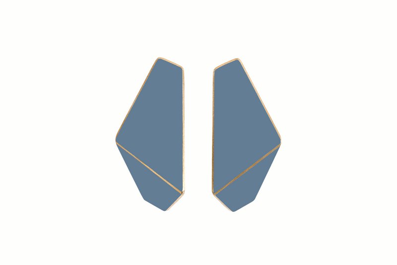 Earrings Folded Slim