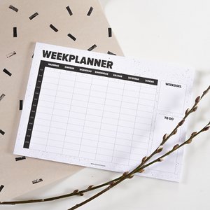 Weekplanner A4