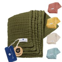 Olive 4 in 1 Muslin Baby Blanket