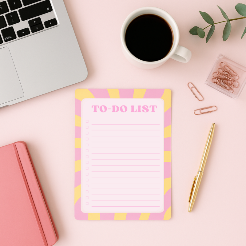 2 Stel Notepads in: Daily Planner & To-Do List