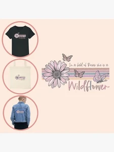 Kleding transfer Wildflower