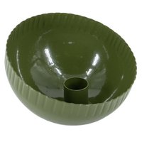 Candle stand bowl green