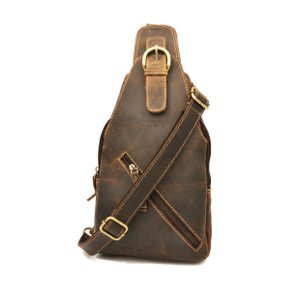 Bolso bandolera de piel modelo ROTE 29x18x5 cm