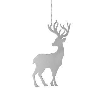 Hanger JASPER roestvrij staal zilver 20 cm 30 cm