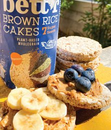 Brown Rice Cakes 7 Super Seeds, organic, Bett'r, 120g