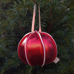 rød julekugle
