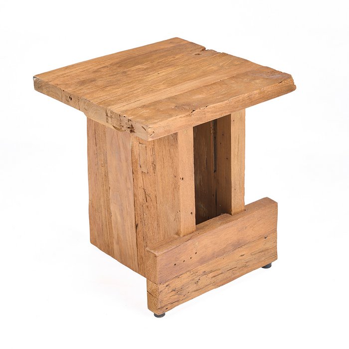 De Suku Block Kruk - Naturel