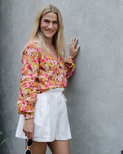 Musselin-Bluse "Jule" • Flowerful Edition