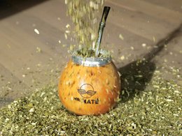 YERBA MATE TE-SÆT - CALABAZA + BOMBILLA + YERBA MATE (GUARANA GINGER 150g)