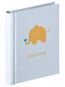 Mini Baby Animal, blauw voor 30 F. 11,5x15,5 cm, met leiband