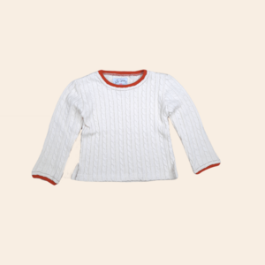 Girls sweater cables | Charlotte