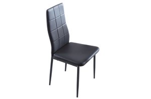 EETKAMERSTOEL LAIA FAMILY LEER GRIJS OK1362 (8444)