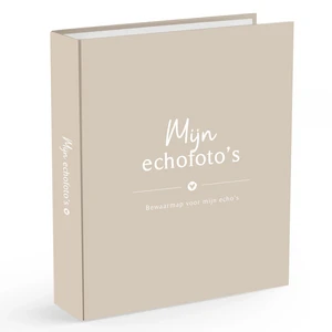 Fyllbooks Aufbewahrungspaket für meine Ultraschallfotos beige A5
