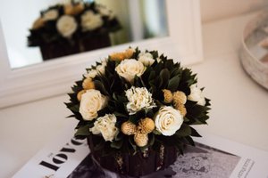 Geconserveerde Bloemen Nicole Berghout Ø18 H14 cm