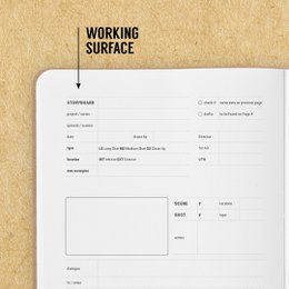 Carnet de papeterie Storyboard