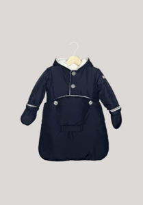 Jacket and Bunting Bag - Navy Blue