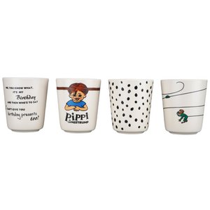 Pippi – 4-Becher-Set