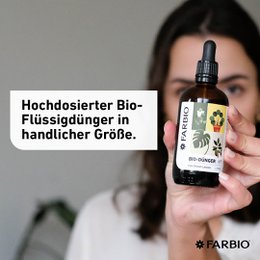 FARBIO® organisk flydende gødning til grønne planter | Vigtige næringsstoffer til dine planter