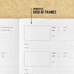 Carnet de papeterie Storyboard
