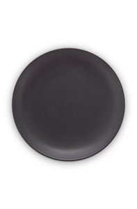 Plate Matt Black 20cm