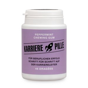 Career Pill - Dr. P. Lacebo, mint flavored chewing gum