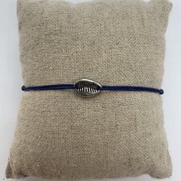 Lille Silver Shell armbånd