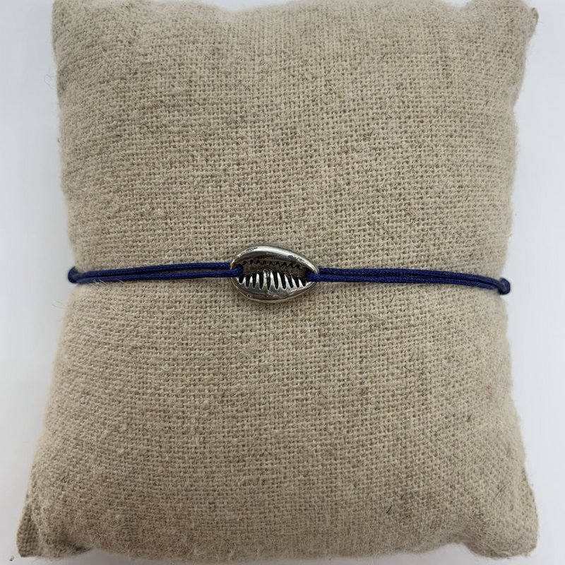 Lille Silver Shell armbånd