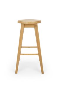 Stabilisator Barhocker »Josef« uit Eichenholz in Honigoptik veredelt