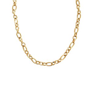 Crazy link necklace - Gold