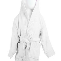 Baby Bathrobe 98/110, 340  gr/m² White