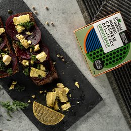 Cheese the Queen „Green Pepper“ Aged Delikatesse aus fermentierten Cashewnüssen