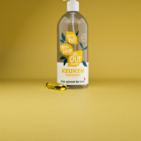 Küchenreiniger Flasche mit Pod