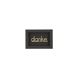 THANK YOU frame card wood lettering magnet
