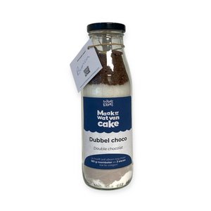 Double chocolate cake mix