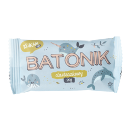 Vegan date bar with a soft, chewy texture and a sweet, natural flavor. Made with wholesome ingredients like dates, oats, and coconut.