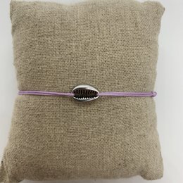 Lille Silver Shell armbånd