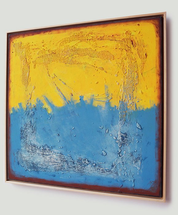 Schilderij met Lijst - Once in Yellow