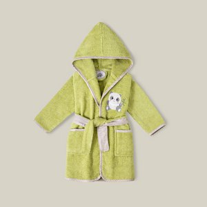 BADEMANTEL - S - 2-4 - PISTAZIE