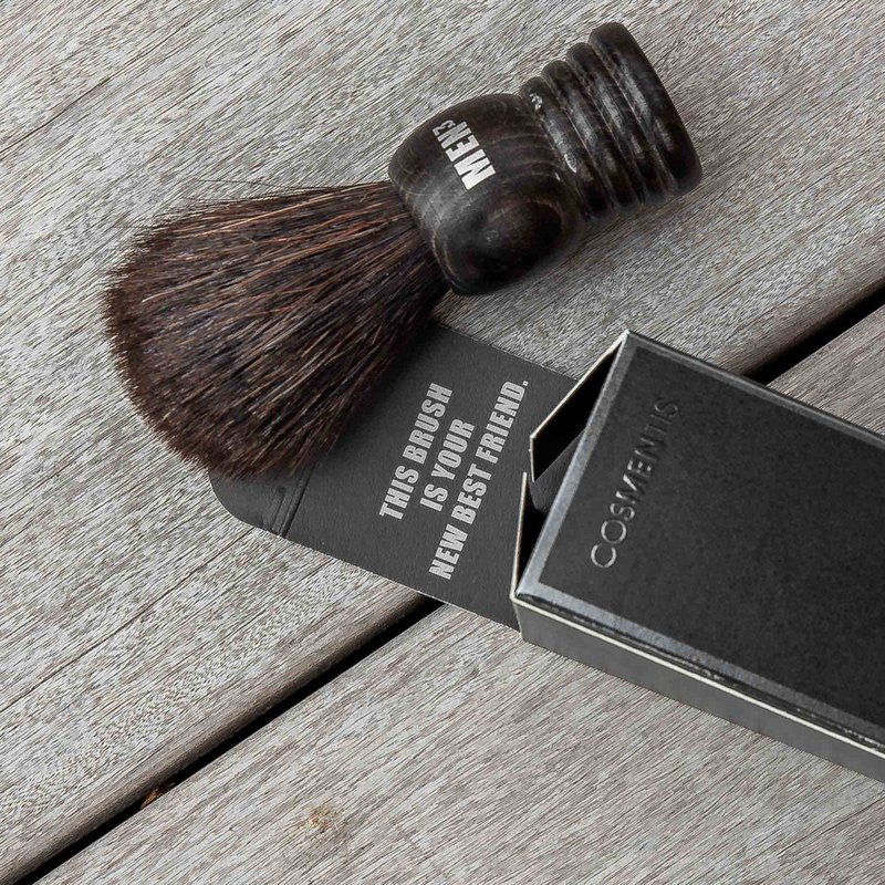 MÆND³ BARBERINGSBØRSTE