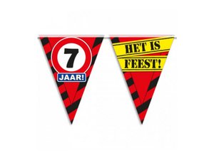 Paperdreams Party Flag - 7 years