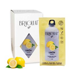 Lemon juice in 15 bags, made from fresh lemons. Contains natural lemon flavor and no artificial ingredients.