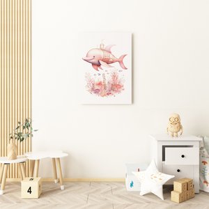 Canvas | Mermaids | Dolphin