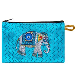 Machine pocket with an elephant motif - 10x15cm