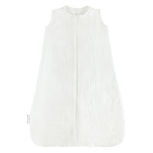 Sommer-Musselin-Schlafsack 0,5 TOG – Creme