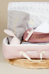 Mala de maternité gaufrette Rosa
