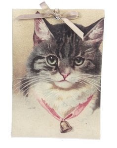 Scented bag Cat with bell (cedar)