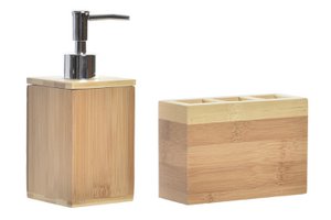 BAÑO SET 2 BAMBU 13X5X9 NATUURLIJK PB185388