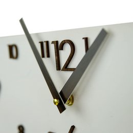 Wall clock Clocks for wall Wooden wall clock White wall clock Rustic wall clock Rectangular wall clock Unique wall clock Wall art Rectangle